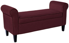 Банкетка-сундук Вентал Ринкон VEN_10000425 Бордовый