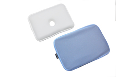 Анатомическая подушка и чехол для детей GIO Pillow blue размер m