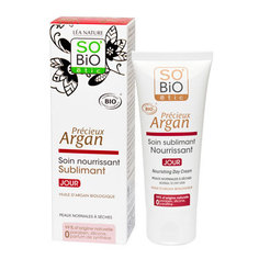 Крем для лица SOBio etic питательный дневной "Драгоценная Аргана", 50 мл