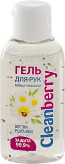 Гель для рук антибактериальный Cleanberry "Цветки ромашки" 60 мл