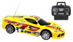 Радиоуправляемая машинка 1 Toy Спортавто Т13846 Желтый