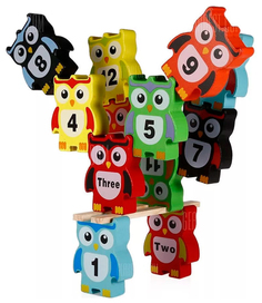 Игра настольная 1 TOY Игродром Совята-акробаты Т13551