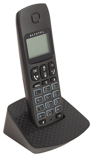 Телефон ALCATEL DECT E192 RU BLACK Caller ID 19 10 мелодий