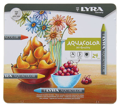 Набор цветных карандашей LYRA AQUACOLOR L5611240 24 цв.