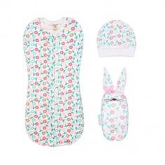 Подарочный комплект 3 предмета Lucky Child Бежевый р.68