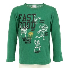 Футболка с длинным рукавом MEK Зеленый р.152