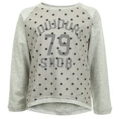 Футболка с длинным рукавом MEK Серый р.116