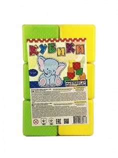 Набор кубиков Colorplast 1-068 88 мм, 12 шт.