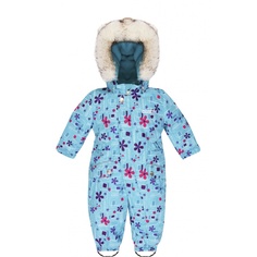Комбинезон Gusti цветочки/голубой р.74