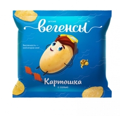 Снеки Вегенсы детские картофель с морской солью