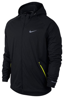 Спортивная куртка мужская Nike Shield Light Jacket, black, M