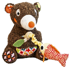 Интерактивная игрушка АльДенте Ebulobo Мишка 01EB0035