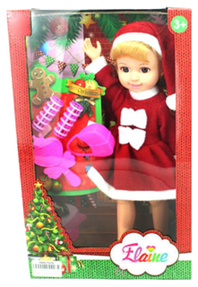 Кукла Shantou Gepai Джемми-Снегурочка Y20058016 в красном костюме в ассортименте