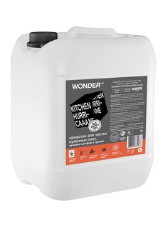 Средство для чистки кухонных плит, кухонных фартуков и грилей Kitchen Hurricaaane 5 л Wonderlab