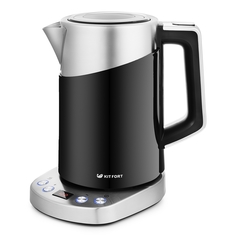 Чайник электрический Kitfort КТ-660-2 Silver/Black