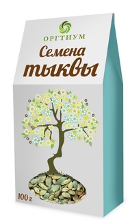 Тыквенные семечки Оргтиум очищенные экологические 100 г