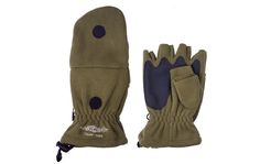 Перчатки-варежки мужские Mikado UMR-08G, зеленые, XL