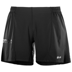 Спортивные шорты мужские Salomon S/Lab Short 6 M, черные, XL INT