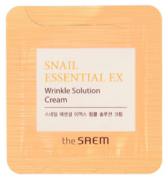 Крем для лица The Saem Snail Essential Ex Wrinkle Solution Cream 1 мл