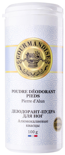 Дезодорант для ног Gourmandise Poudre Deodorant Pieds Pierre dAlun 100 г