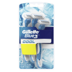 Одноразовая мужская бритва Gillette Blue3 3 шт,