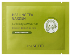 Ватные диски The Saem Healing Tea Garden Хлопковые очищающие 30 шт