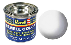 Краска Белая РАЛ 9010 глянцевая эмалевая Revell 32104