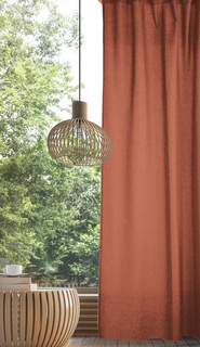 Комплект Штор Волшебная Ночь Рогожка Коралл