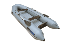 Лодка для рыбалки Leader Тундра-380 серая