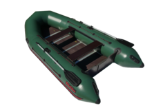 Лодка для рыбалки Leader Тайга Nova-340 Киль зеленая