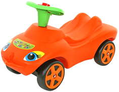 Машина-каталка Полесье Мой любимый автомобиль Оранжевый со звуковым сигналом Wader