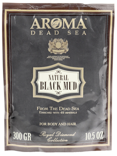 Маска для тела Aroma Dead Sea Mineral Natural Black Mud 300 г