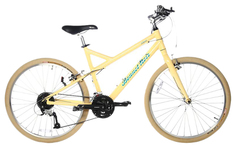 Велосипед BeAll Alize 26S 2015 рама 19" желто-бежевый