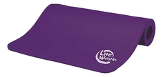 Коврик для фитнеса Lite Weights 5420LW фиолетовый 10 мм