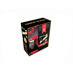 Набор c френч прессом mini Agazzi black crema d`oro 200 г