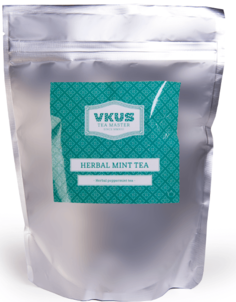 Чай травяной Vkus мятный в пирамидках на чайник 20 пакетиков