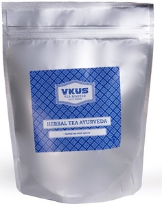 Чай травяной Vkus аюрведа в пирамидках на чайник с пряностями 20 пакетиков
