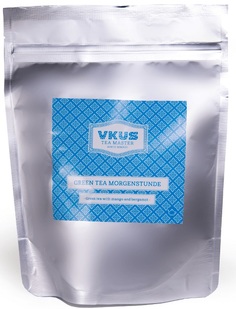 Чай зеленый Vkus моргенштунде в пирамидках на чайник 20 пакетиков