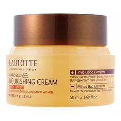 Крем питательный с экстрактом меда MARRYECO CREAM HONEY 50мл Labiotte
