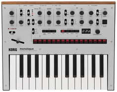 Синтезатор Korg Monologue Серебристая
