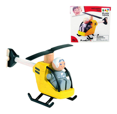 Деревянная игрушка для малышей PlanToys Вертолетик