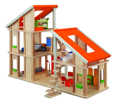 Кукольный дом PlanToys Шале с мебелью