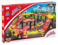 Игровой набор Fire Truck - Станция c машинками и вертолетом Shantou Gepai