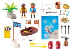 Игровой набор Playmobil Игровая карта Приключения пиратов