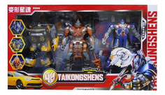 Игровой набор Taikongshens 3 робота-трансформера Gratwest Л79729
