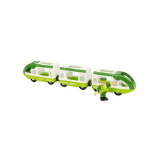 Зелёный пассажирский поезд (3 вагона) (33622) Brio