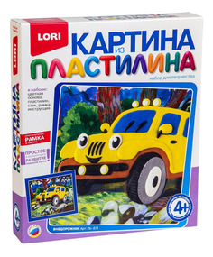 Набор для лепки из пластилина LORI Внедорожник