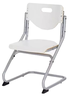 Детский стул для письменного стола KETTLER Chair белый, серебро