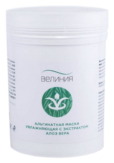 Маска для лица Велиния Увлажняющая с экстрактом алоэ вера 200 г