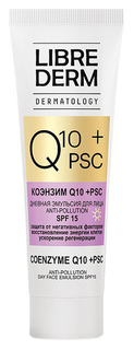 Эмульсия для лица LibreDerm Q10 + PSC Эмульсия Anti-Pollution SPF15 30 мл
